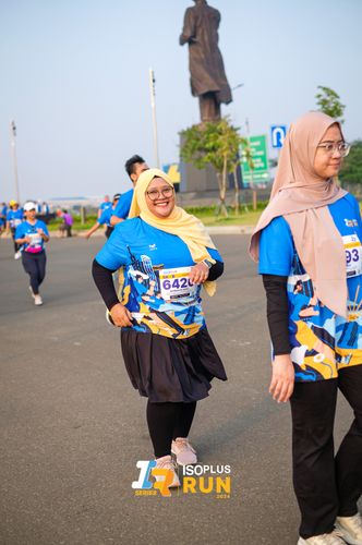 Race photo from ISOPlus Run 2024 Jakarta