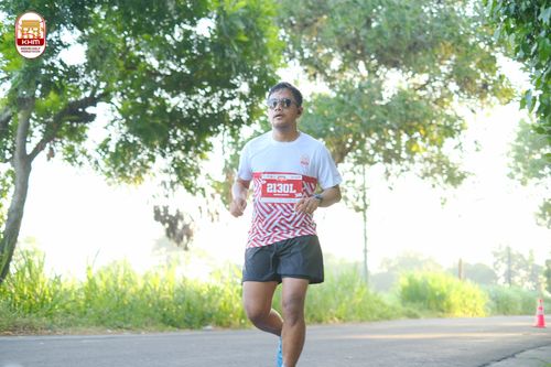 Race photo from Kediri Half Marathon 2024