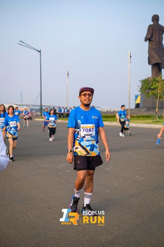 Race photo from ISOPlus Run 2024 Jakarta