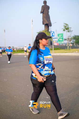 Race photo from ISOPlus Run 2024 Jakarta