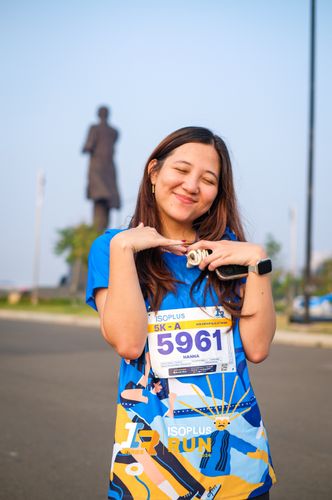 Race photo from ISOPlus Run 2024 Jakarta