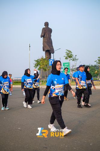 Race photo from ISOPlus Run 2024 Jakarta