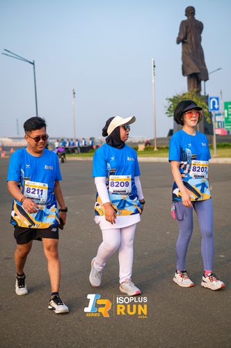 Race photo from ISOPlus Run 2024 Jakarta