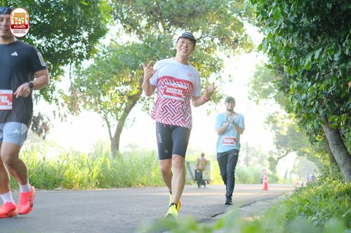 Race photo from Kediri Half Marathon 2024