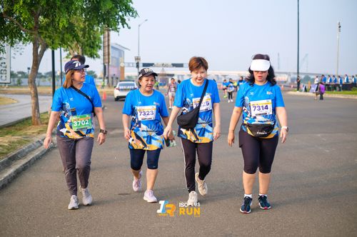 Race photo from ISOPlus Run 2024 Jakarta