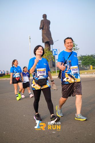 Race photo from ISOPlus Run 2024 Jakarta