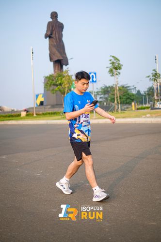 Race photo from ISOPlus Run 2024 Jakarta