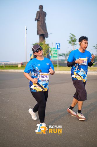 Race photo from ISOPlus Run 2024 Jakarta