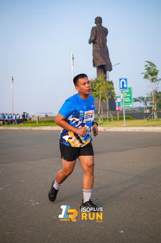 Race photo from ISOPlus Run 2024 Jakarta