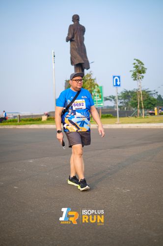 Race photo from ISOPlus Run 2024 Jakarta
