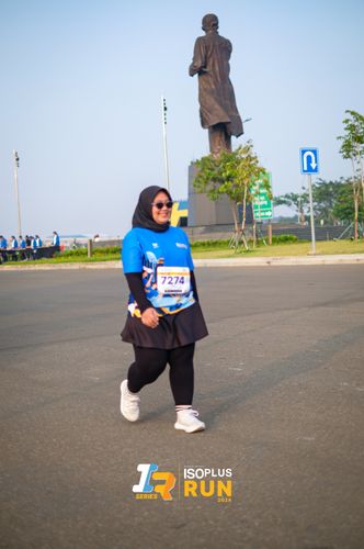 Race photo from ISOPlus Run 2024 Jakarta