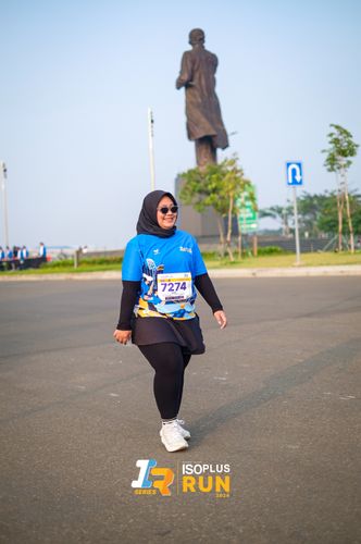Race photo from ISOPlus Run 2024 Jakarta