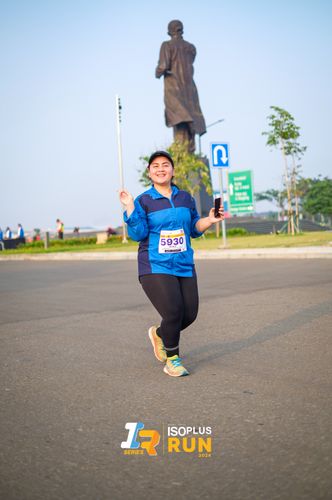Race photo from ISOPlus Run 2024 Jakarta