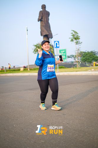 Race photo from ISOPlus Run 2024 Jakarta