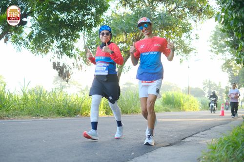 Race photo from Kediri Half Marathon 2024