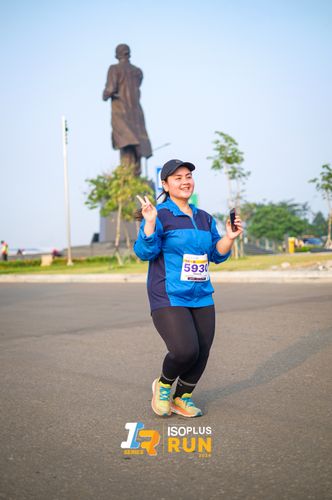 Race photo from ISOPlus Run 2024 Jakarta