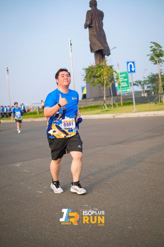Race photo from ISOPlus Run 2024 Jakarta