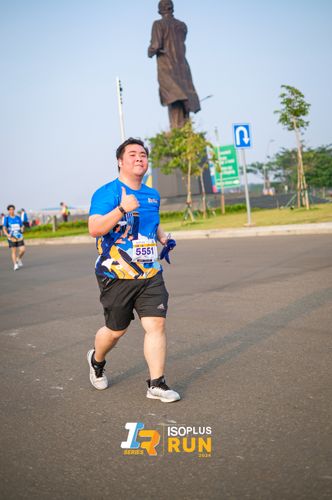 Race photo from ISOPlus Run 2024 Jakarta