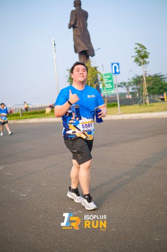 Race photo from ISOPlus Run 2024 Jakarta