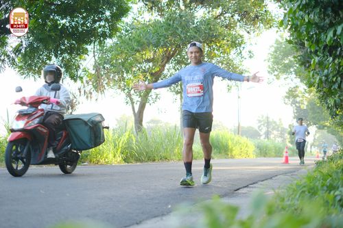 Race photo from Kediri Half Marathon 2024