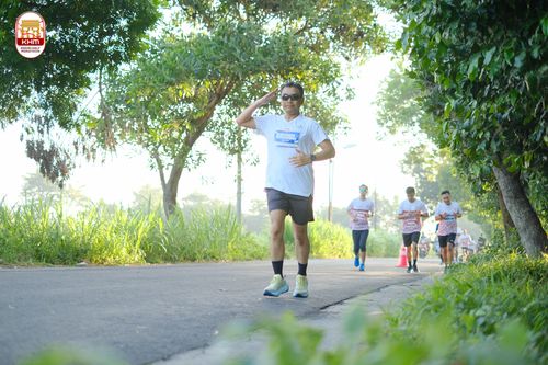 Race photo from Kediri Half Marathon 2024