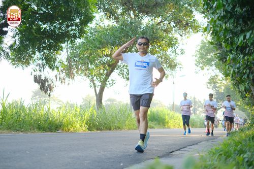 Race photo from Kediri Half Marathon 2024