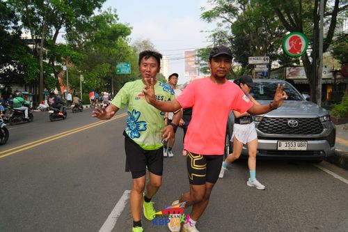 Race photo from CISANGKAN  KBP CITY RUN VIBES 2025