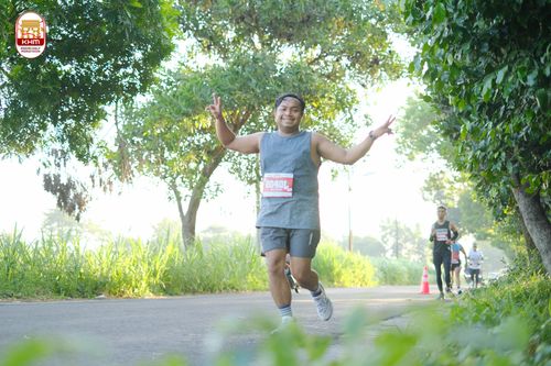 Race photo from Kediri Half Marathon 2024