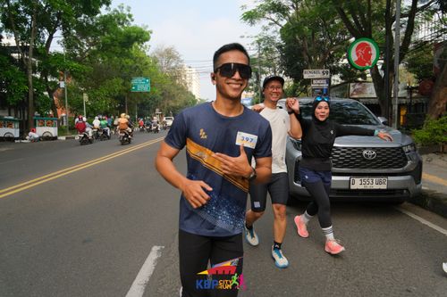 Race photo from CISANGKAN  KBP CITY RUN VIBES 2025