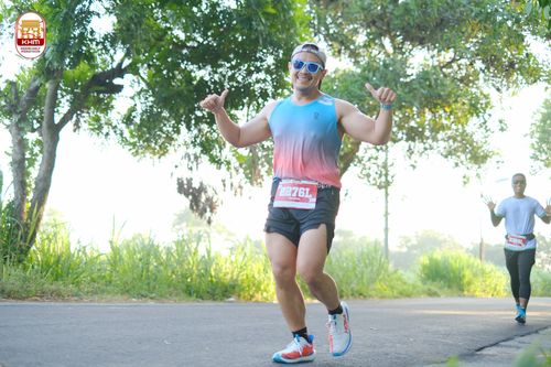 Race photo from Kediri Half Marathon 2024