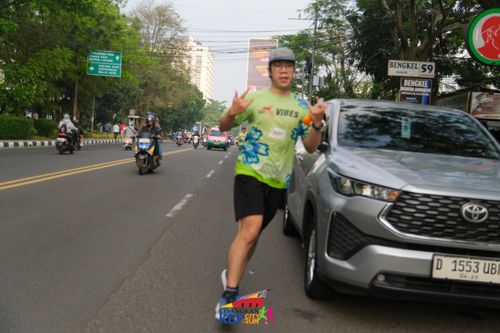 Race photo from CISANGKAN  KBP CITY RUN VIBES 2025