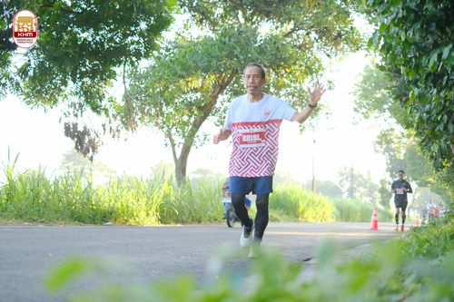 Race photo from Kediri Half Marathon 2024