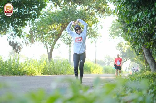 Race photo from Kediri Half Marathon 2024