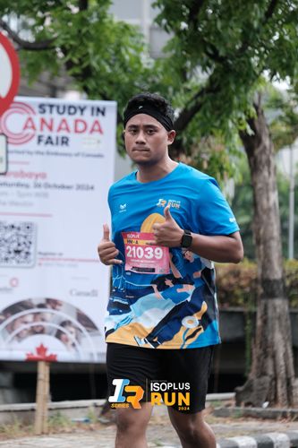 Race photo from Isoplus Run 2024 Surabaya