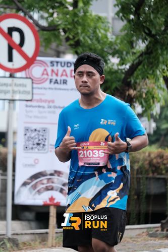 Race photo from Isoplus Run 2024 Surabaya