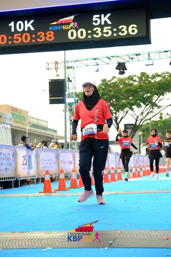 Race photo from CISANGKAN KBP CITY RUN 2025