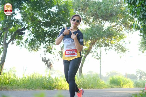 Race photo from Kediri Half Marathon 2024