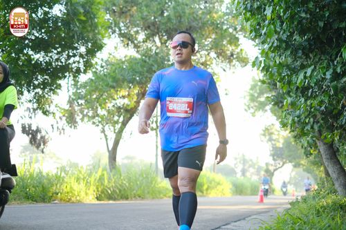Race photo from Kediri Half Marathon 2024
