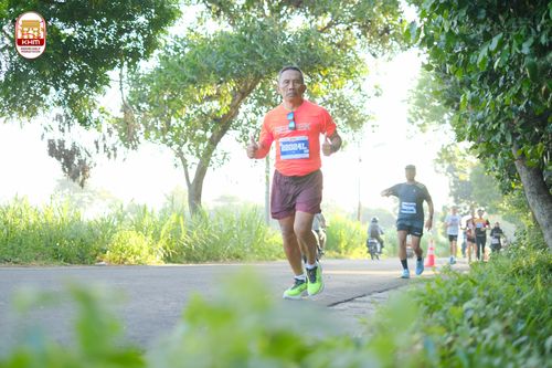 Race photo from Kediri Half Marathon 2024