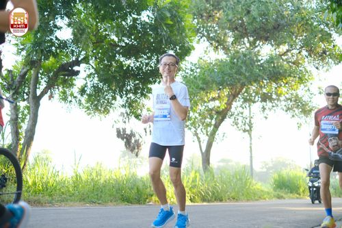 Race photo from Kediri Half Marathon 2024