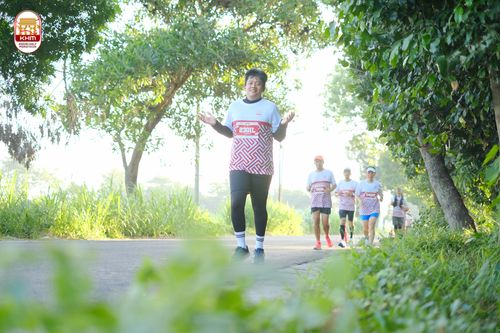 Race photo from Kediri Half Marathon 2024
