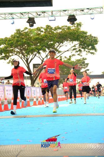 Race photo from CISANGKAN KBP CITY RUN 2025