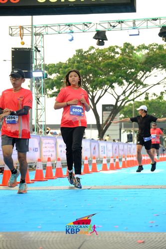 Race photo from CISANGKAN KBP CITY RUN 2025