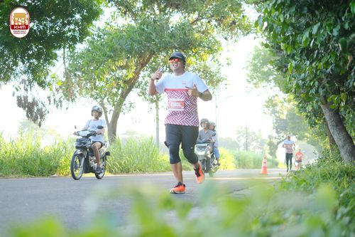 Race photo from Kediri Half Marathon 2024