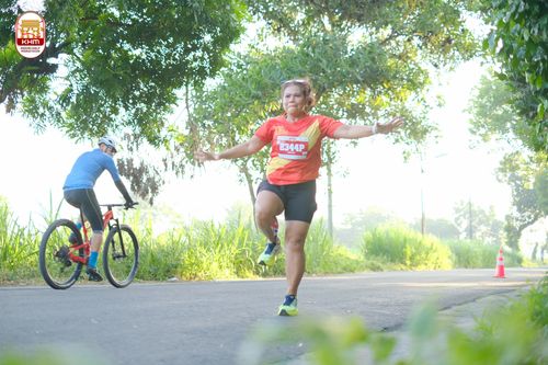 Race photo from Kediri Half Marathon 2024