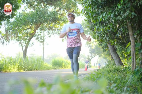 Race photo from Kediri Half Marathon 2024