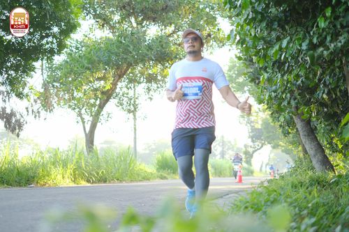 Race photo from Kediri Half Marathon 2024