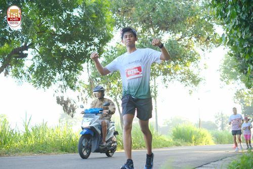 Race photo from Kediri Half Marathon 2024