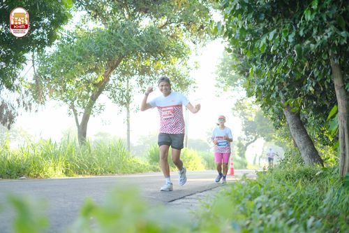 Race photo from Kediri Half Marathon 2024