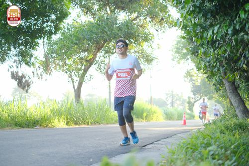 Race photo from Kediri Half Marathon 2024